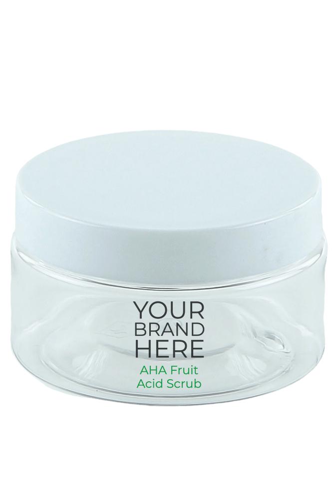 6% AHA Fruit Acid Scrub-Cellular Cosmetics Private Label Skin Care Australian Cosmetic Manufacture