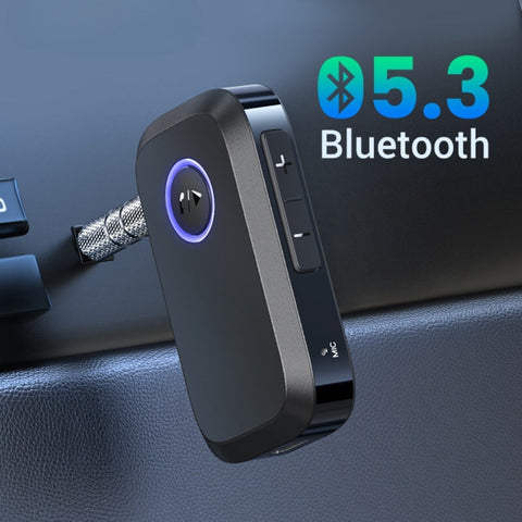 Adaptateur Bluetooth Audio 5.0 Récepteur Bluetooth émetteur 2 en 1 Mini  émetteur/récepteur sans fil avec prise de câble audio 3,5 mm 300 MAH,  récepteur Bluetooth pour voiture TV PC ordinateur portable système stéréo