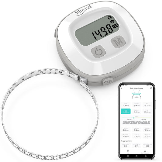 Smart Tape Measure Body with App Bluetooth Measuring Tape for for Weight  Loss