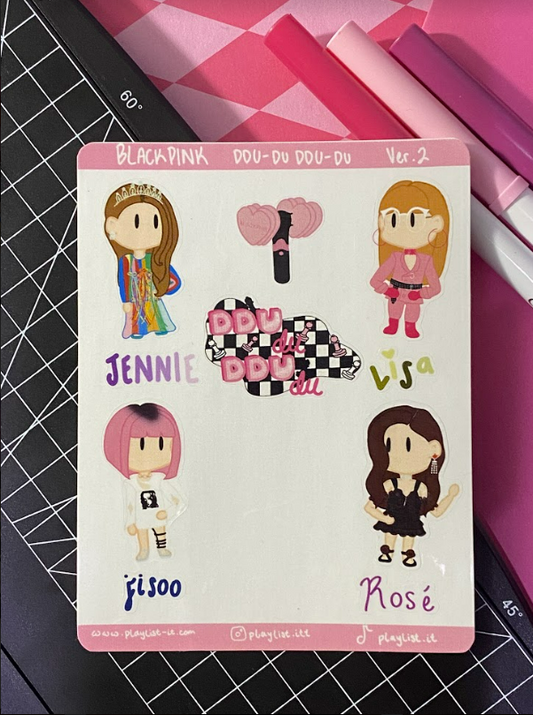 BLACKPINK Sticker Sheets – playlist.it