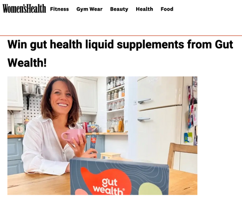 Gut Wealth Women's Health Magazine Article