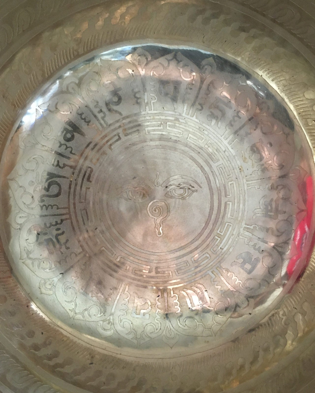 Etched Singing Bowl 5