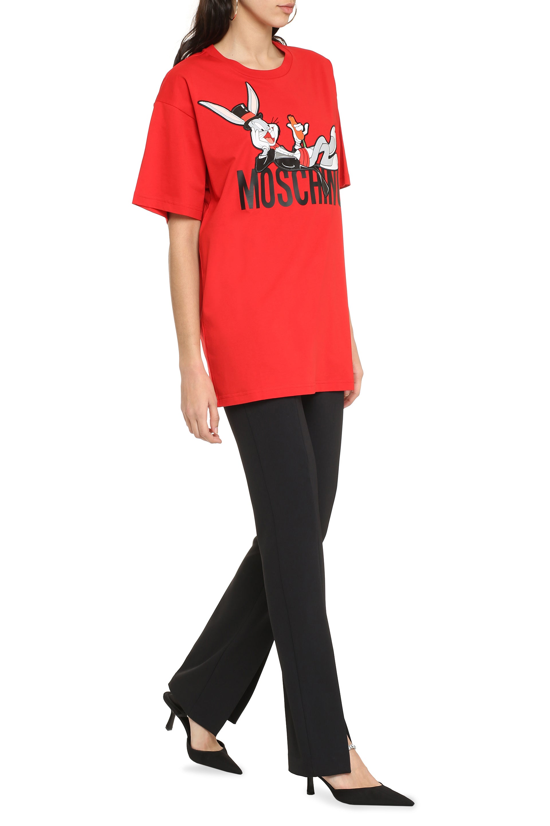 Tシャツ・カットソー Moschino FW25 Moschino Shirts Red (252ZZ0234 52553888) 07781041_A1115-6.jpg?v=1716231990