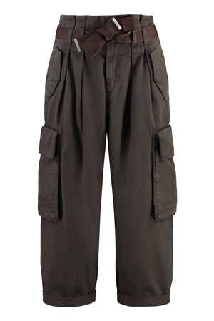 Ronfare Gabardine cargo trousers-0