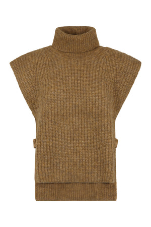 Megan knitted vest-0