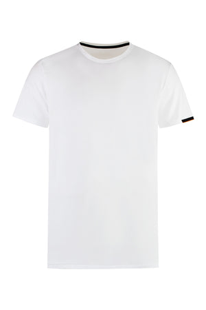 Oxford techno fabric t-shirt-0