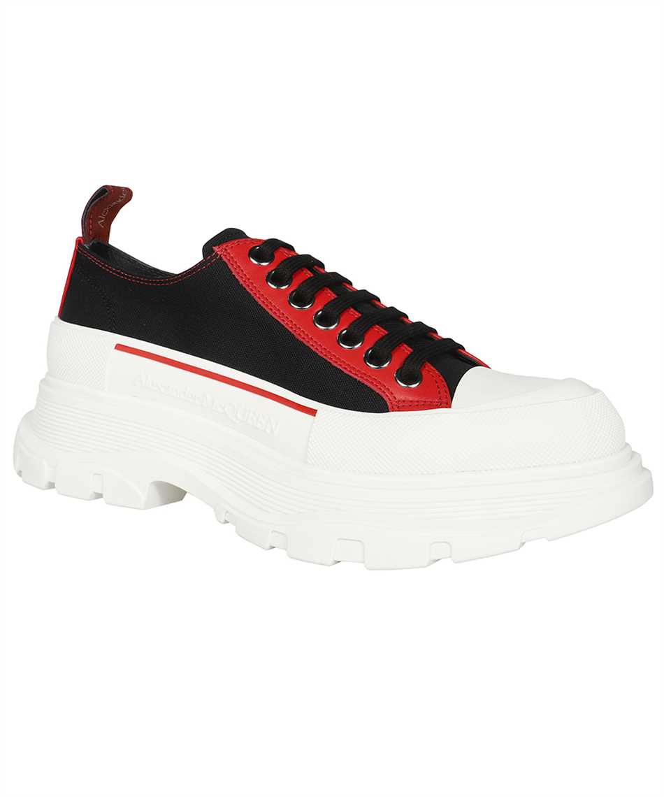 Alexander McQueen - Tread Slick lace-up shoes black - The Corner
