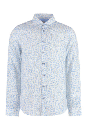 Printed cotton shirt-0