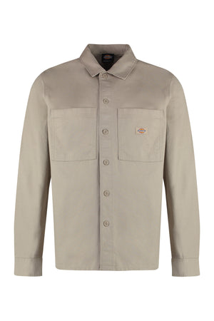 Florala cotton overshirt-0