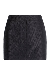 Viscose miniskirt