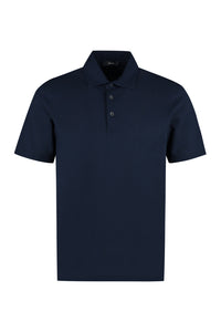 Cotton jersey polo shirt