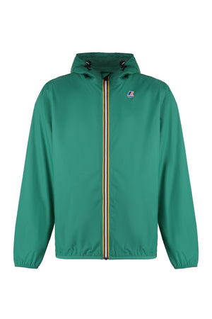 Le Vrai 3.0 Claude Hooded nylon jacket-0