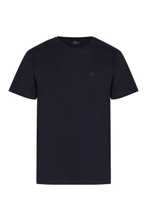 Cotton crew-neck T-shirt-0