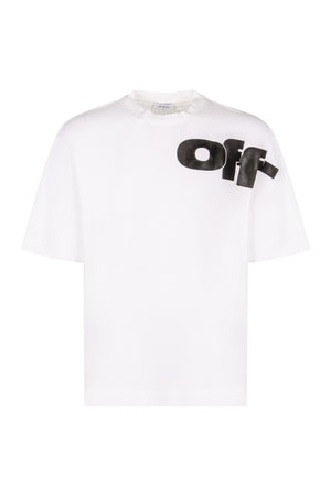 Logo cotton t-shirt-0