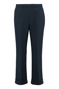 Cotton-linen trousers