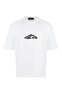 Cotton crew-neck T-shirt