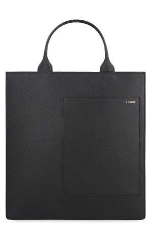 Boxy leather tote-1