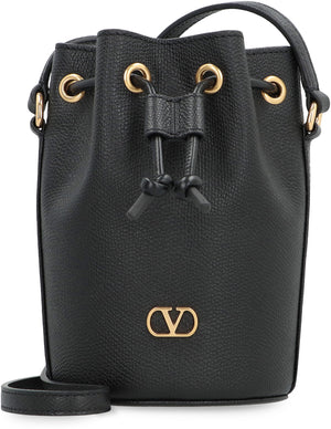 VLogo Signature mini bucket bag-1
