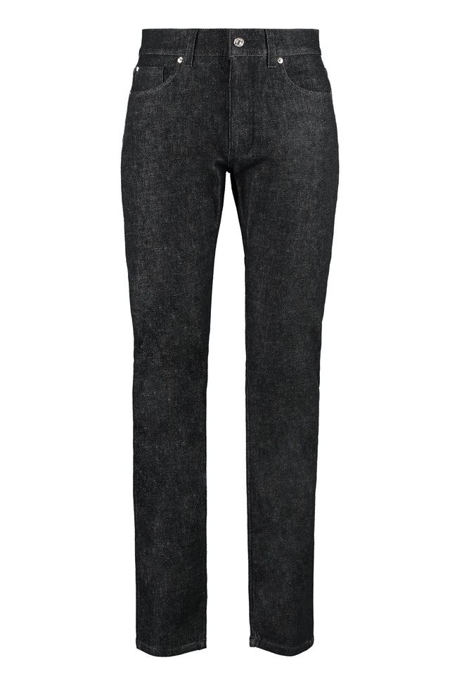 Versace - 5-pocket slim fit jeans black - The Corner
