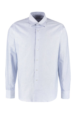 THE (Shirt) - Striped cotton shirt-0