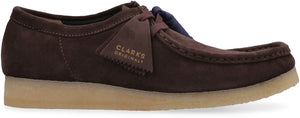 Wallabee suede lace-up shoes-1