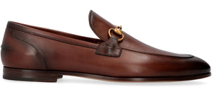 Gucci Jordaan horsebit leather loafers-1