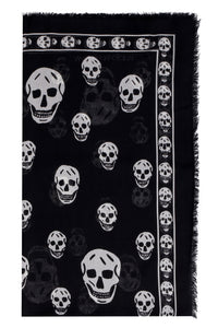 Skull print scarf