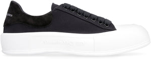 Canvas low-top sneakers-1