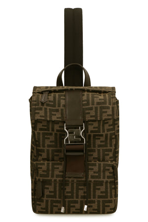 Fendiness fabric backpack-1