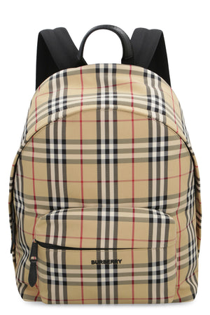 Printed nylon backpack-1