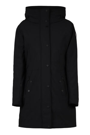 Jeanne technical fabric parka-0