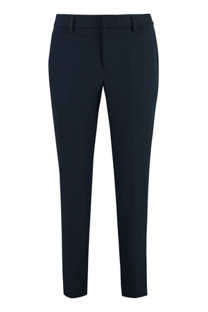 New York techno fabric tailored trousers-0