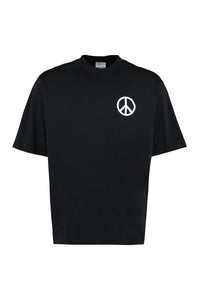 Cotton crew-neck T-shirt