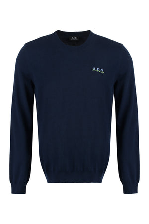 Alols cotton crew-neck sweater-0