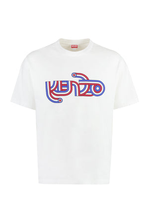 Kenzo - Cotton crew-neck T-shirt White - The Corner