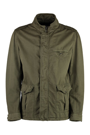 Field Cotton-linen blend jacket-0