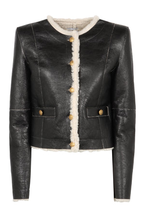 Leather jacket-0