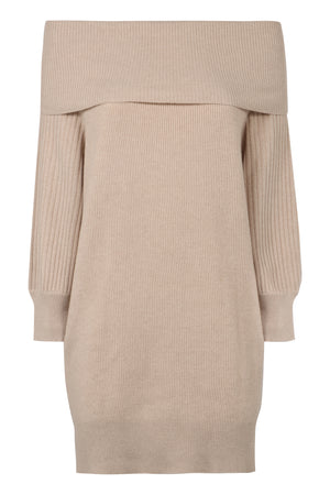 Off-the-shoulder cashmere sweater-0