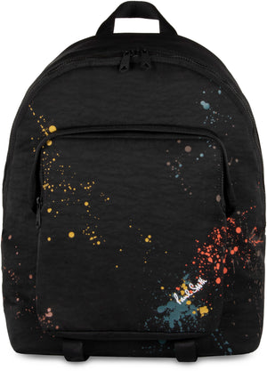 Printed nylon backpack-1