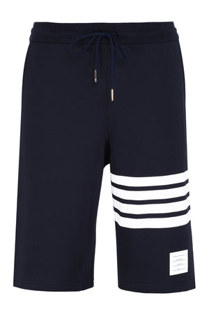 Stripe detail sweatshorts-0