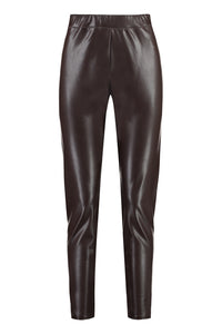 MICHAEL MICHAEL KORS - Faux leather trousers black - The Corner