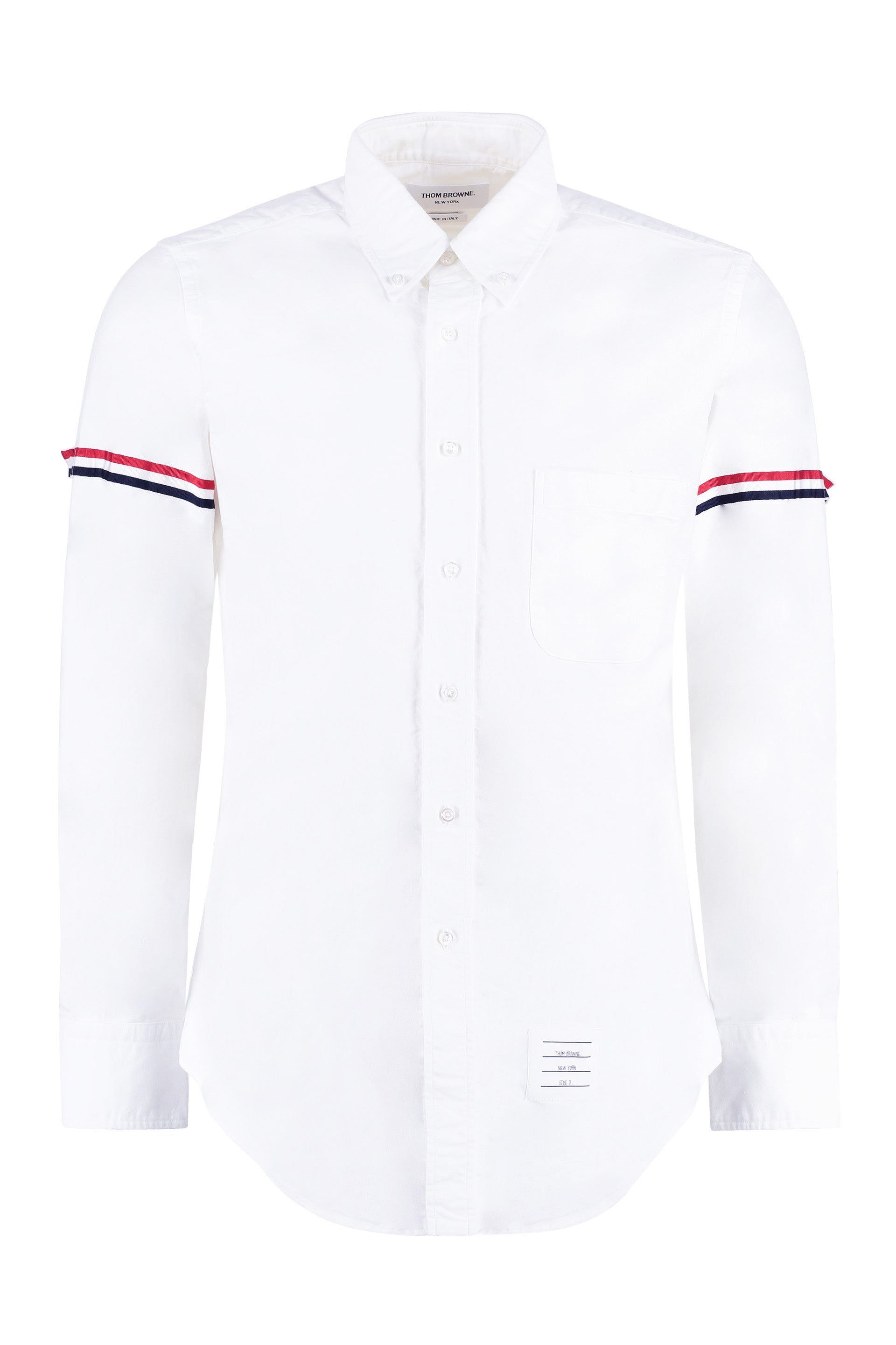 Thom Browne - Oxford cotton button-down shirt White - The Corner