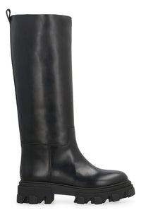 Perni 07 leather boots
