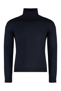 Turtleneck wool pullover