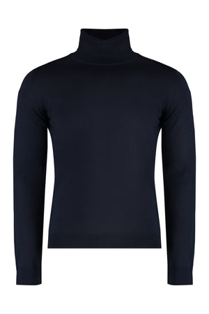 Turtleneck wool pullover-0