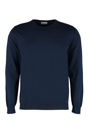 The (Knit) - Cotton crew-neck sweater-0