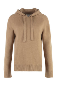 Virgola knitted hoodie