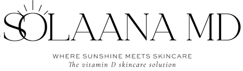 Solaana MD Vitamin D skincare logo Harness the Power of Vitamin D for a healthy, radiant complexion