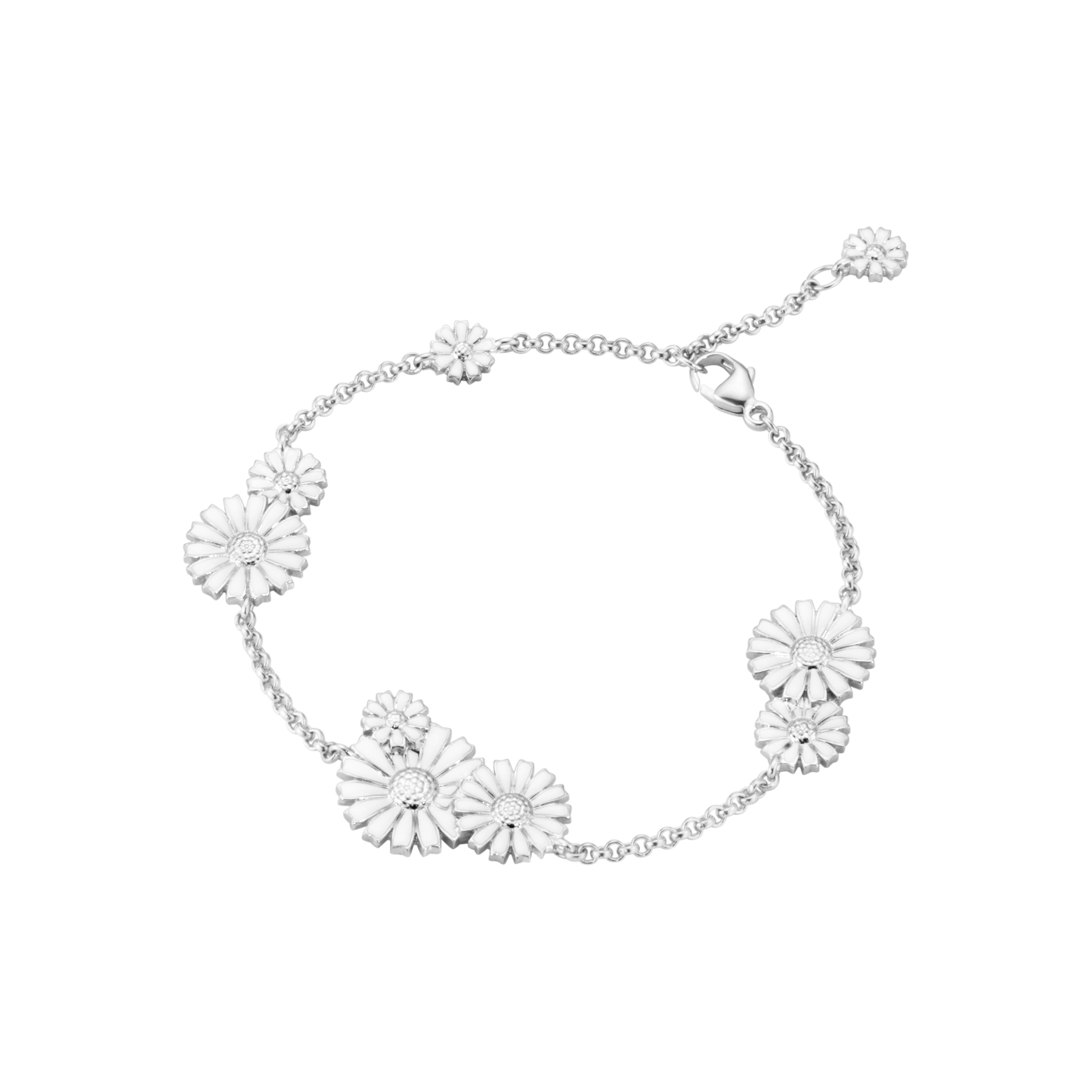 20001539_DAISY_9_FLOWER_LAYERED_BRACELET_SILVER_RH_WHITE_ENAMEL18-5CM.jpg__PID:c5dab3e8-cbb7-4871-817e-d23c9e918784