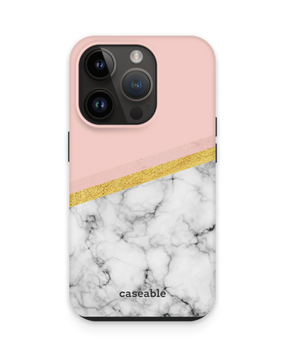 Marble Slice Premium Handyhülle für Apple iPhone 14 Pro